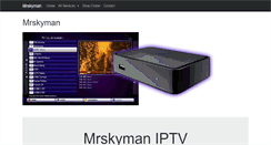 Desktop Screenshot of mrskyman.com