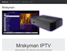 Tablet Screenshot of mrskyman.com